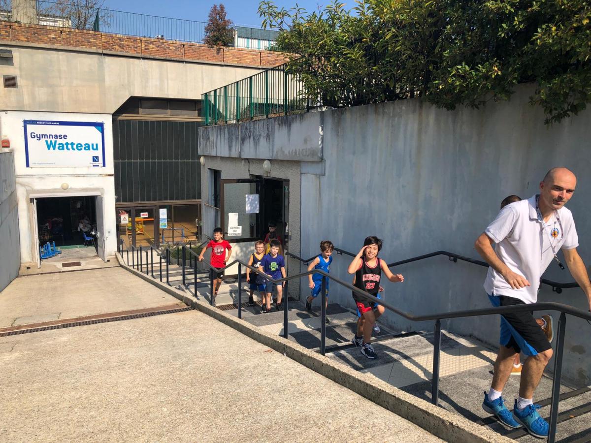 Eric F. en charge du Footing